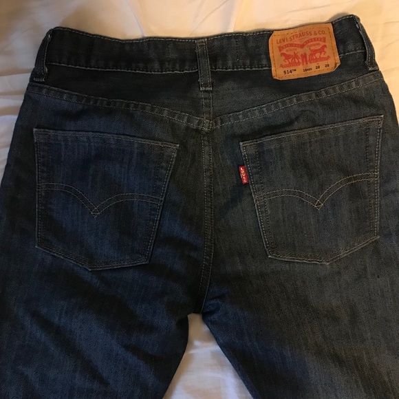 vintage super super cute levi’s 514 straight jeans - Picture 2 of 3